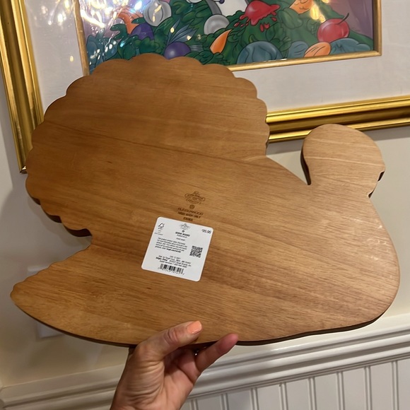 John Derian Wooden Platter 🦃 🥗 - Picture 2 of 8